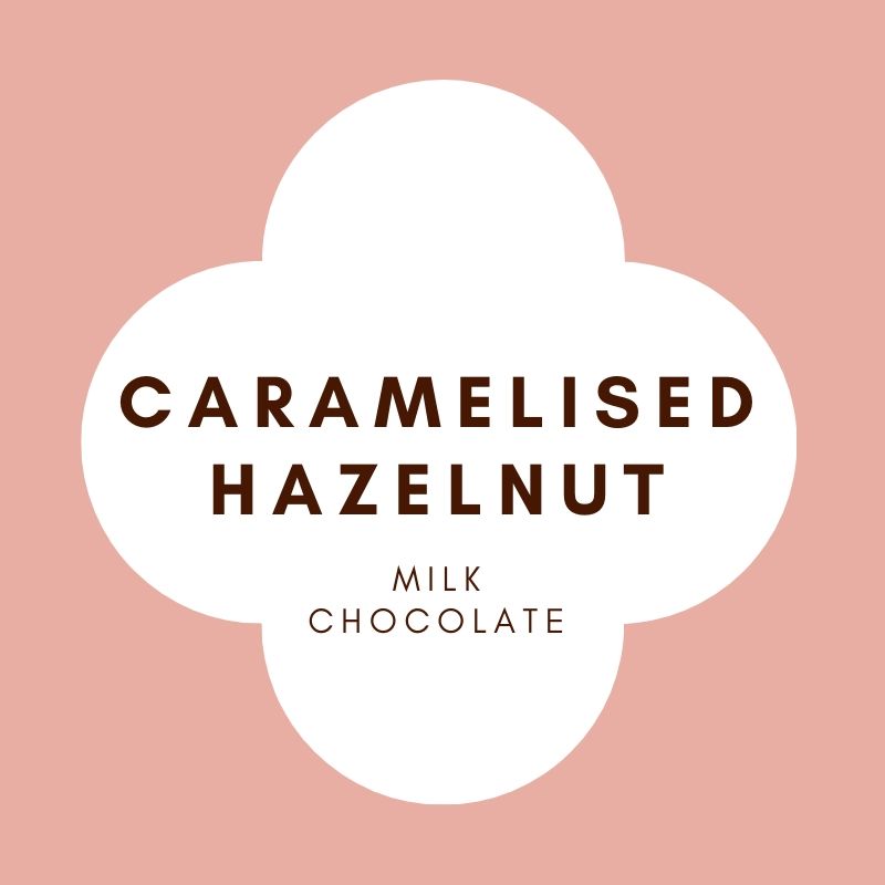 Disk | Caramelised Hazelnut | French Milk Chocolate | 42% Cacao | 80g